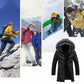 ❄️ Men's Warm Hooded Long Jacket for Cold Weather