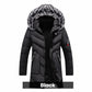 ❄️ Men's Warm Hooded Long Jacket for Cold Weather