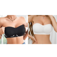 Strapless Wireless Bra with Crossover Side Closure