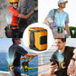 🔥2026 Summer Hot Sales!!!⏰Hands-Free Waist Portable Fan 💨 | 6000mAh Battery Power Bank 🔋 | 100 Speeds Airflow 🌬️ | LED Light 🔦 | Belt Clip Cooling Fan for Outdoor, Jobsite & Travel 🌞