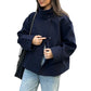 Women's Stand Collar Single-Breasted Short Coat