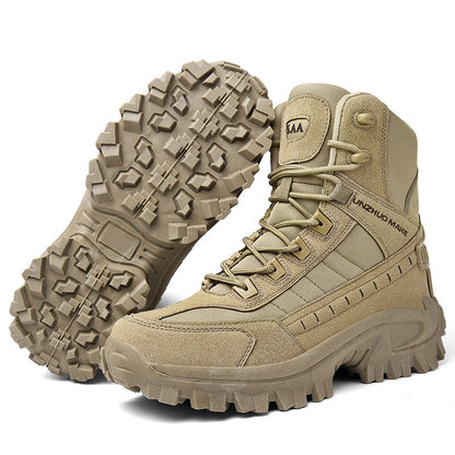 👢 Tactical Sports Boots - Waterproof & Non-Slip Grip, Reinforced Toe for Outdoor/Training/Military Use ⚡📦