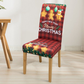 High-Stretch Christmas Printed Chair Cover