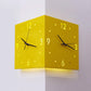 🥳2026 HOT SALE🥳💞Automatic Induction 3D Double-Sided Corner Wall Clock
