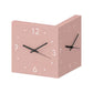 🥳2026 HOT SALE🥳💞Automatic Induction 3D Double-Sided Corner Wall Clock