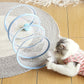 🐱 LIMITED-TIME 50% OFF! 💥 CattyCoil Safe Toy – S-Type Tunnel, Hunt Instinct, Endless Fun ✨