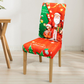 High-Stretch Christmas Printed Chair Cover