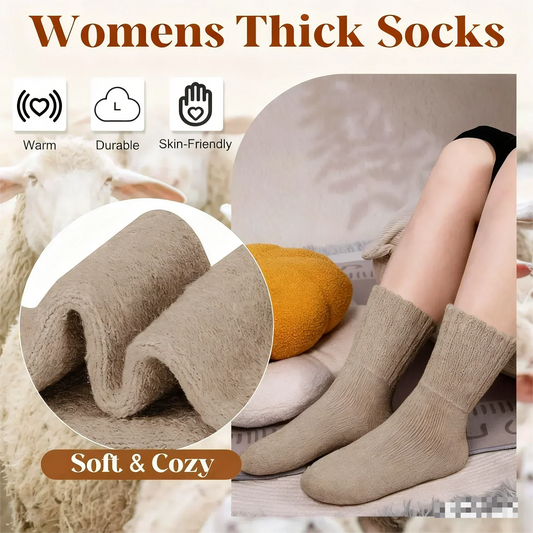🧦5 Pairs Women's Solid Mid-calf Socks🎁
