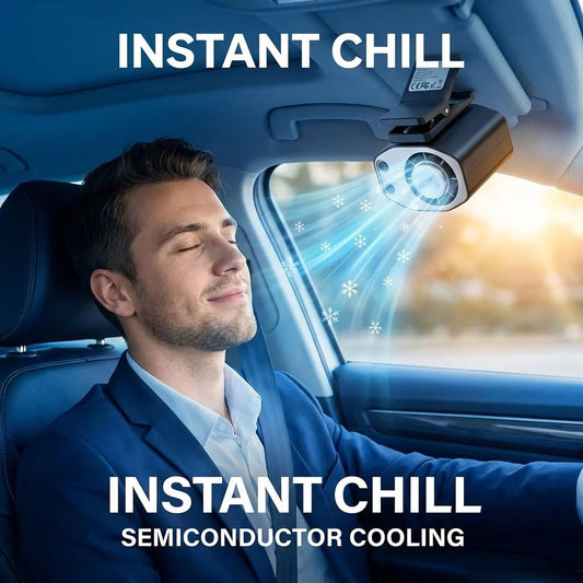 Mini Wearable Neck and Desktop USB Fan