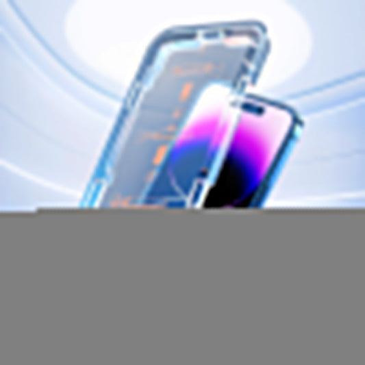 4K HD/Anti-Peeping Tempered Glass Screen Protector with Auto Dust-elimination Installation for iPhone