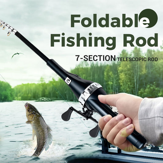 🔥Foldable Fishing Rod