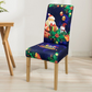 High-Stretch Christmas Printed Chair Cover