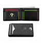 RFID-Blocking Leather and Carbon Fiber Credit Card Holder
