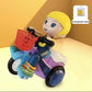 😍Last Day Sale 50% OFF💥 Stunt Spin Dance Tricycle Electric Toy with Sound Music Light Toy