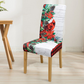 High-Stretch Christmas Printed Chair Cover