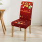 High-Stretch Christmas Printed Chair Cover