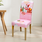 High-Stretch Christmas Printed Chair Cover