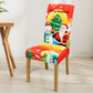 High-Stretch Christmas Printed Chair Cover