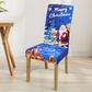 High-Stretch Christmas Printed Chair Cover