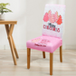 High-Stretch Christmas Printed Chair Cover