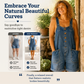 💙 Loose denim shorts for women, adjustable straps and spacious pockets S-2XL