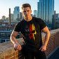 Men's German Flag Skull T-Shirt