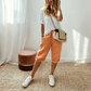⏳Time-Limited Special⏰Women's Casual Cotton Linen Capris