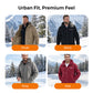 🎁Free Shipping⚡2026 Upgraded Unisex Hooded Casual Graphene Heated Insulated Jacket (with Internal Pockets)