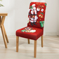 High-Stretch Christmas Printed Chair Cover