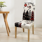 High-Stretch Christmas Printed Chair Cover