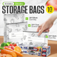 💥 BUY 3 GET 2 FREE! 🥡 Reusable Aluminum Foil Sealable Storage Bags – Eco-Friendly & Convenient ✨