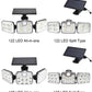 🎁 Hot Sale 49% OFF 🔥Three Heads Solar Wall Light