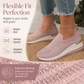👟Rhinestone Slip-on Casual Mesh Fabric Sneakers For Women✨Slip On, Shine & Stay Comfy! ✨