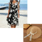 🔥Limited-time offer-Women's Elegant Floral Print Chiffon Dress