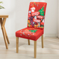 High-Stretch Christmas Printed Chair Cover