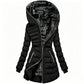 ❄️Warmth Without the Bulk | Women's Plush-Lined Hooded Mid-Length Coat⚡ Free Shipping