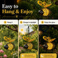 🐝Outdoor Hanging Solar Bee Light - Perfect Gift For Plant Lovers Moms Or Literally Anyone Who Smiles❤️
