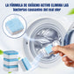 Tabletas para mantenimiento y limpieza profunda de lavadoras