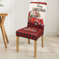 High-Stretch Christmas Printed Chair Cover