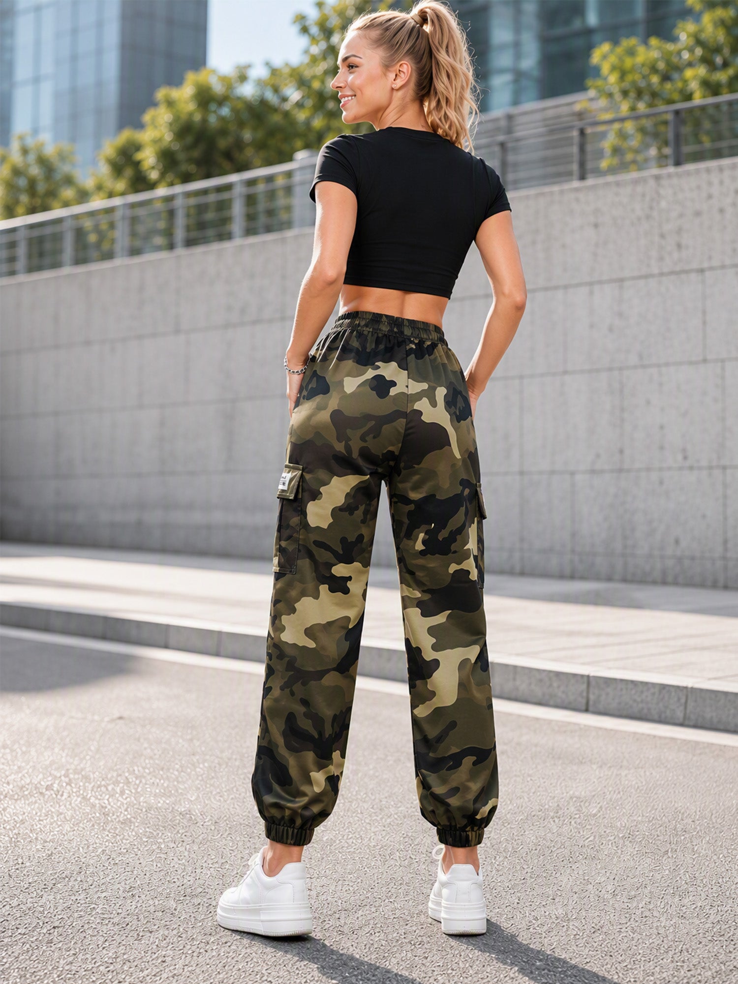 Women's Cargo Pants Lightweight Outdoor Joggers