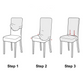 High-Stretch Christmas Printed Chair Cover