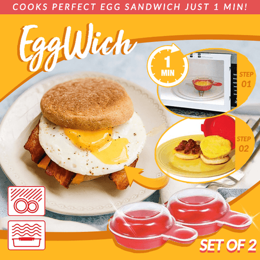 🎁 Rebajas de Año Nuevo 49% OFF⏳Cocción de huevo de microondas Eggwich