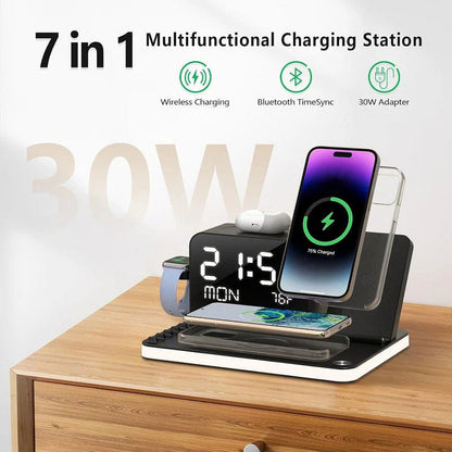 ⏰ Now only 50% off!🔥7-in-1 wireless charging station