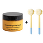🧴 Turmeric Brightening Body Scrub | Natural Sea Salt Exfoliation · Nourishing Jojoba Oil · Fades Dullness · For Face and Body