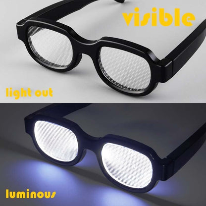 🎁BIG SALE -50% OFF🎁LED Luminous Glasses Light-Up Eyewear