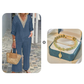 Women's V-Neck Top & Wide-Leg Pants