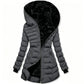 ❄️Warmth Without the Bulk | Women's Plush-Lined Hooded Mid-Length Coat⚡ Free Shipping