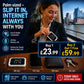 📶Mobile hotspot with full Wi-Fi coverage