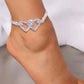 Buy 2 Get 15%💖Heart X Heart Ankle Bracelet🌟