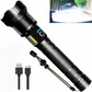 Super Bright, Powerful,High lumens,Long-Size Tactical Flashlights with Rechargeable battery
